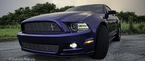 Превью обои ford mustang v6, ford mustang, спорткар, колесо, шины