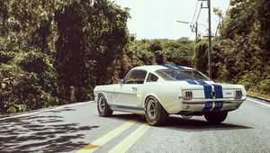 Превью обои ford, shelby, gt350r, muscle