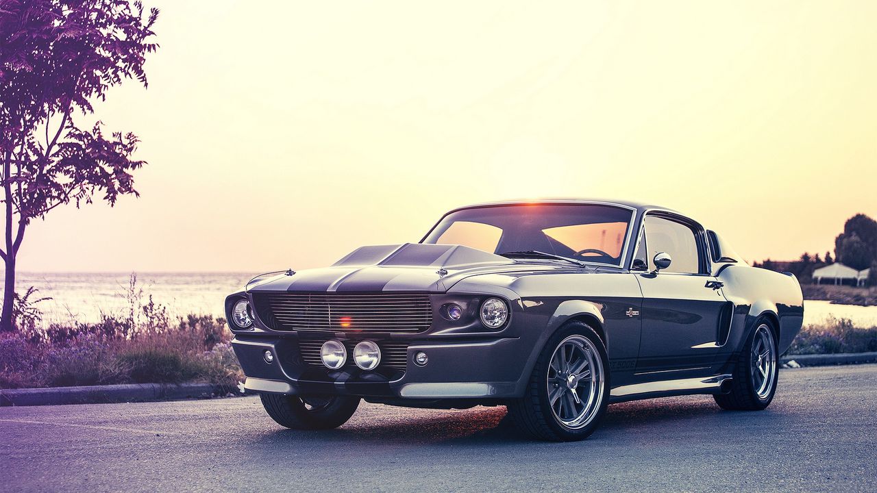 Обои ford, shelby, mustang, gt500e, eleanor