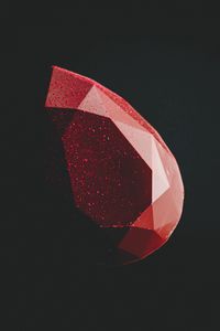 Превью обои форма, грани, красный, черный