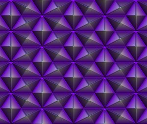 Превью обои формы, поверхность, треугольники, фиолетовый