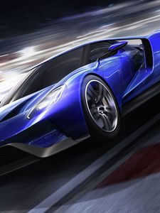 Превью обои forza motorsport 6, вид сбоку, арт