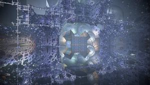 Превью обои фрактал, 3d, абстракция