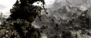 Превью обои фрактал, 3d, объем, структура