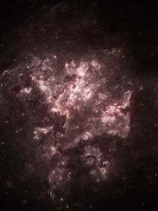 Превью обои фрактал, блеск, коричневый