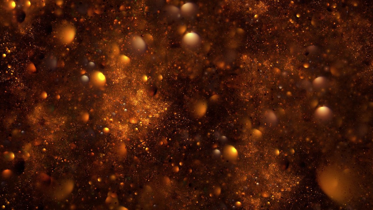 Обои фрактал, узоры, блеск, точки, скопление