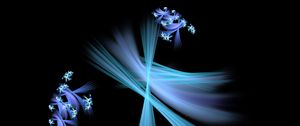 Превью обои фрактал, узоры, линии