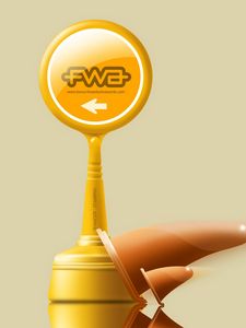 Превью обои fwa, форма, желтый, фигура