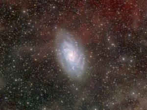 Превью обои галактика, космос, звезды, туманность, вселенная, небо