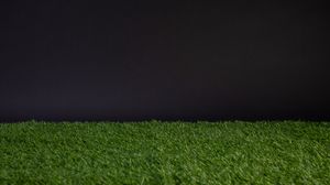 Превью обои газон, трава, зеленый, минимализм