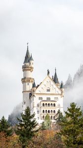 Превью обои германия, замок, туман