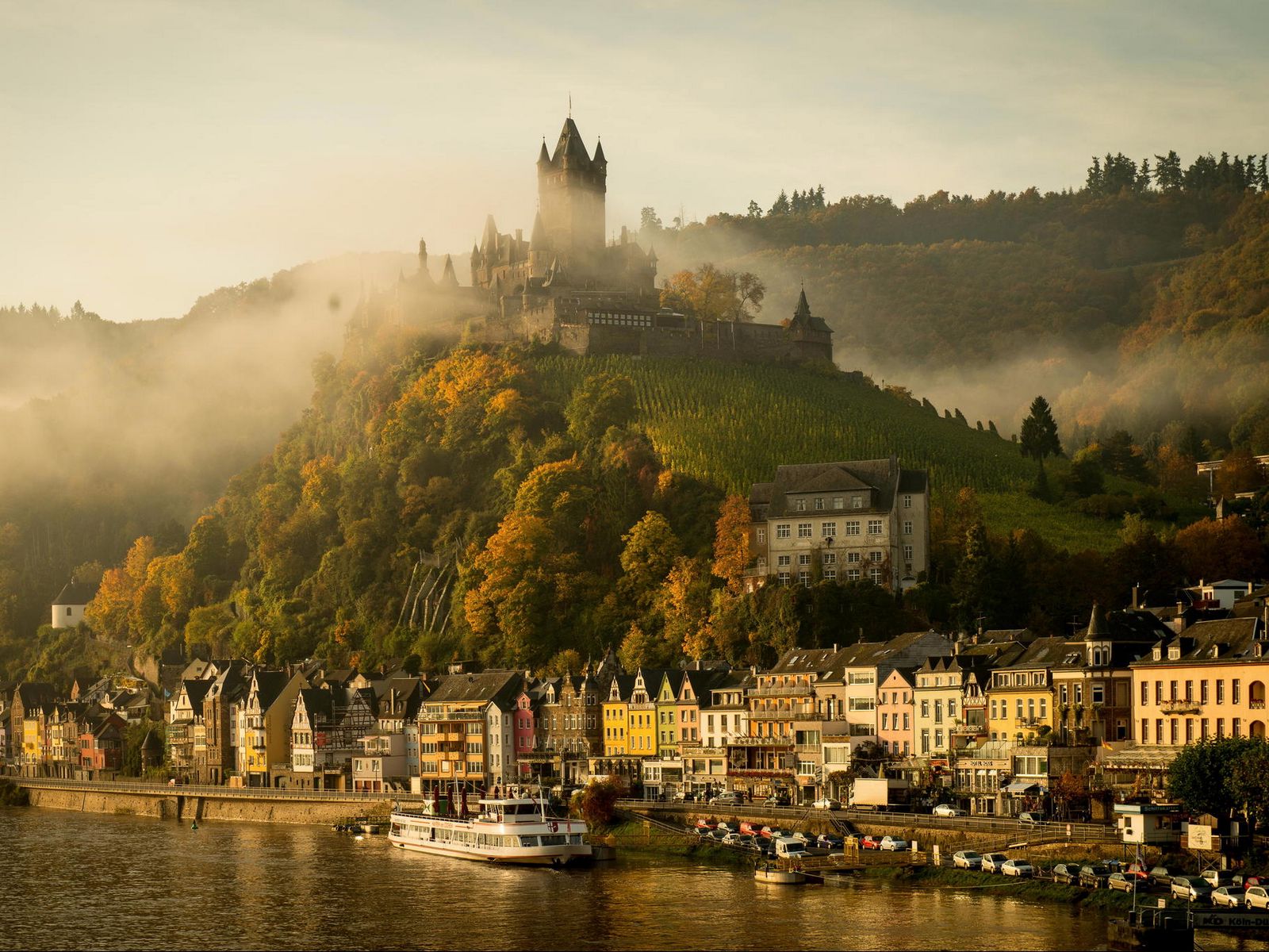 Кохем германия фото замок