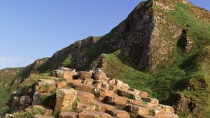 Превью обои giants causeway, county antrim, ирландия, гора, камни