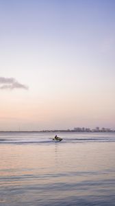 Превью обои гидроцикл, вода, скорость, море