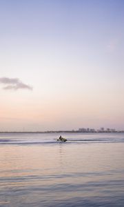 Превью обои гидроцикл, вода, скорость, море