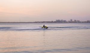 Превью обои гидроцикл, вода, скорость, море