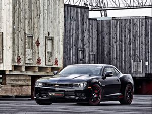 Превью обои gme exclusive, спорткар, chevrolet, camaro, ss