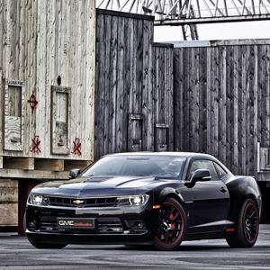 Превью обои gme exclusive, спорткар, chevrolet, camaro, ss