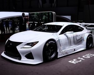 Превью обои гоночный прототип, lexus, rcf, gt3, geneva, 2014, концепт, лексус, 540