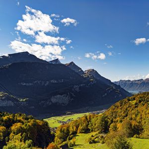 Превью обои гора, вершина, долина, пейзаж