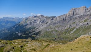 Превью обои гора, вершина, пейзаж, франция