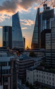 Превью обои город, архитектура, здания, небоскребы, лондон