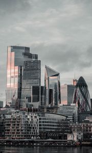 Превью обои город, небоскребы, здания, лондон
