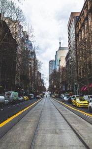 Превью обои город, улица, дорога
