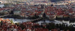 Превью обои город, здания, архитектура, крыши, прага