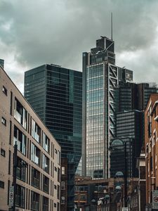 Превью обои город, здания, архитектура, стекло