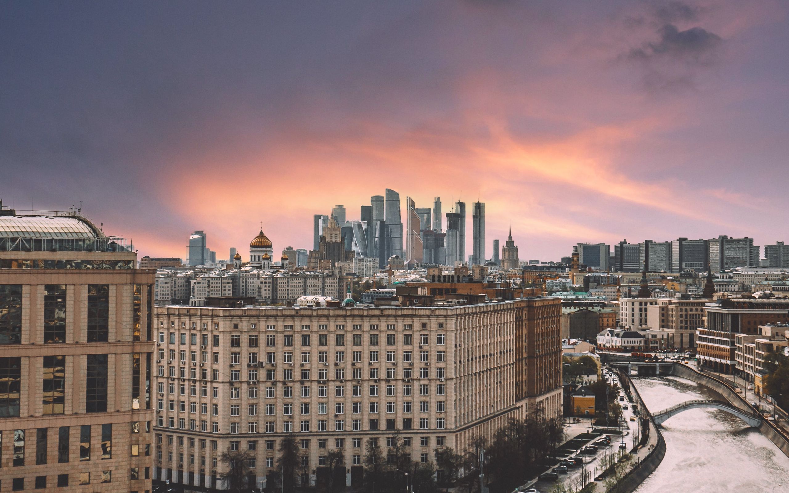 Москва City 4k