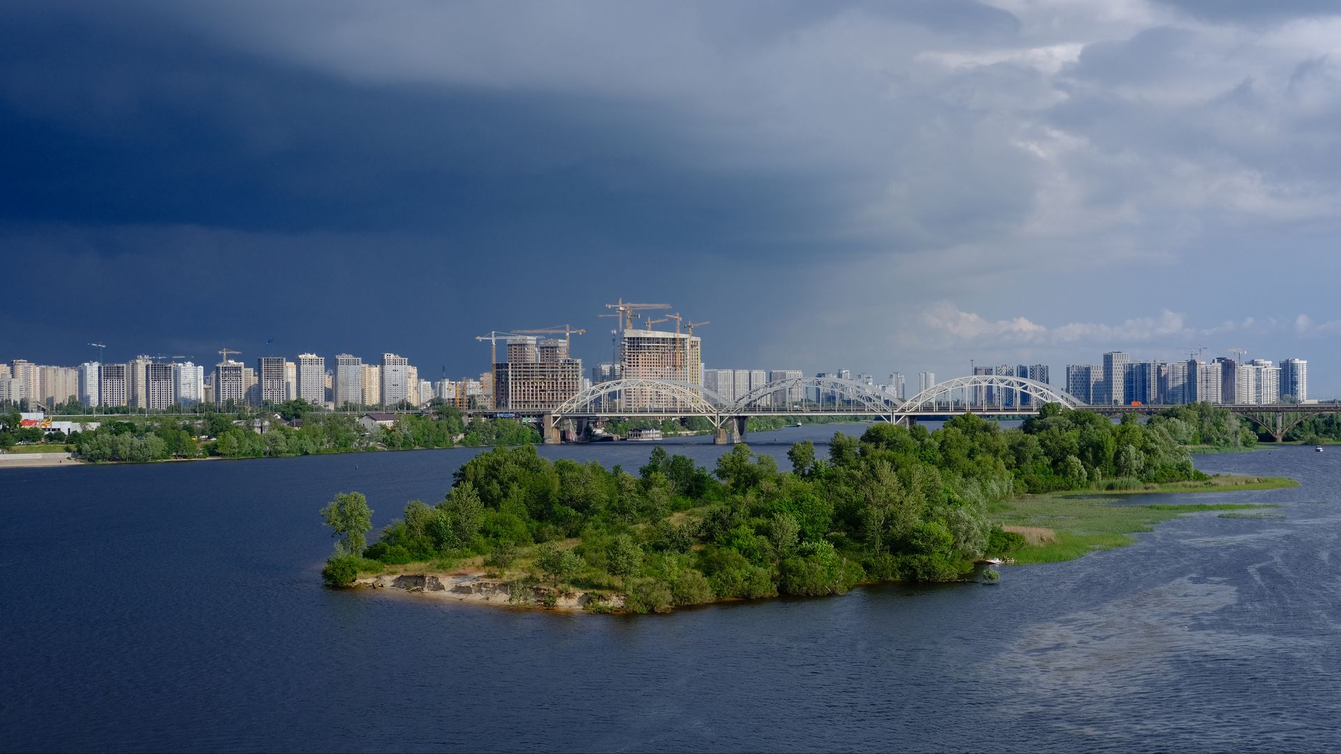 Река вид сверху для фотошопа