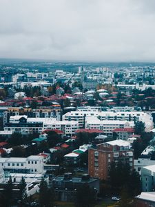 Превью обои город, здания, вид сверху