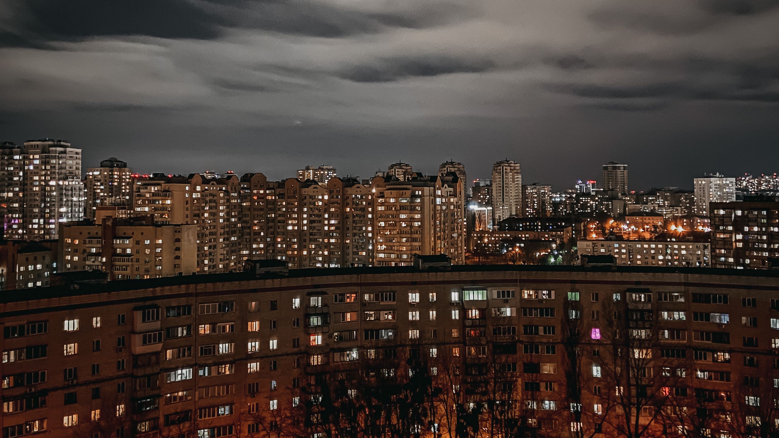 Ночные окраины Москвы