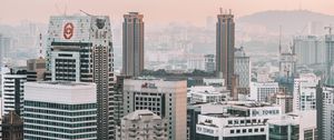 Превью обои город, здания, вид сверху, архитектура, куала-лумпур, малайзия