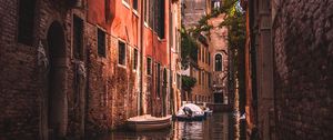 Превью обои город, здания, вода, канал, венеция