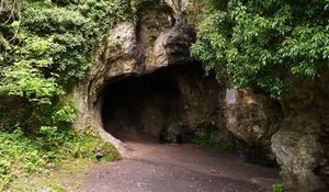 Превью обои горы, бельгия, grotto, пещера, природа