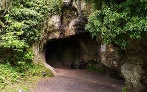 Превью обои горы, бельгия, grotto, пещера, природа