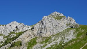 Превью обои горы, долина, пейзаж, природа