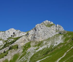 Превью обои горы, долина, пейзаж, природа