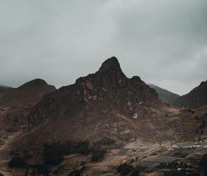 Превью обои горы, гора, вершина, пейзаж, природа