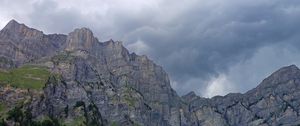 Превью обои горы, небо, облака, пейзаж