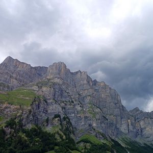 Превью обои горы, небо, облака, пейзаж
