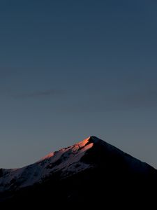 Превью обои горы, небо, вершина