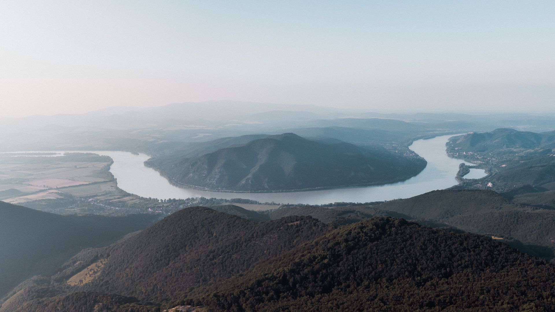 Река вид сверху для фотошопа