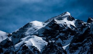 Превью обои горы, снег, вершины