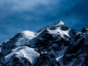 Превью обои горы, снег, вершины