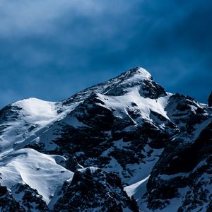 Превью обои горы, снег, вершины