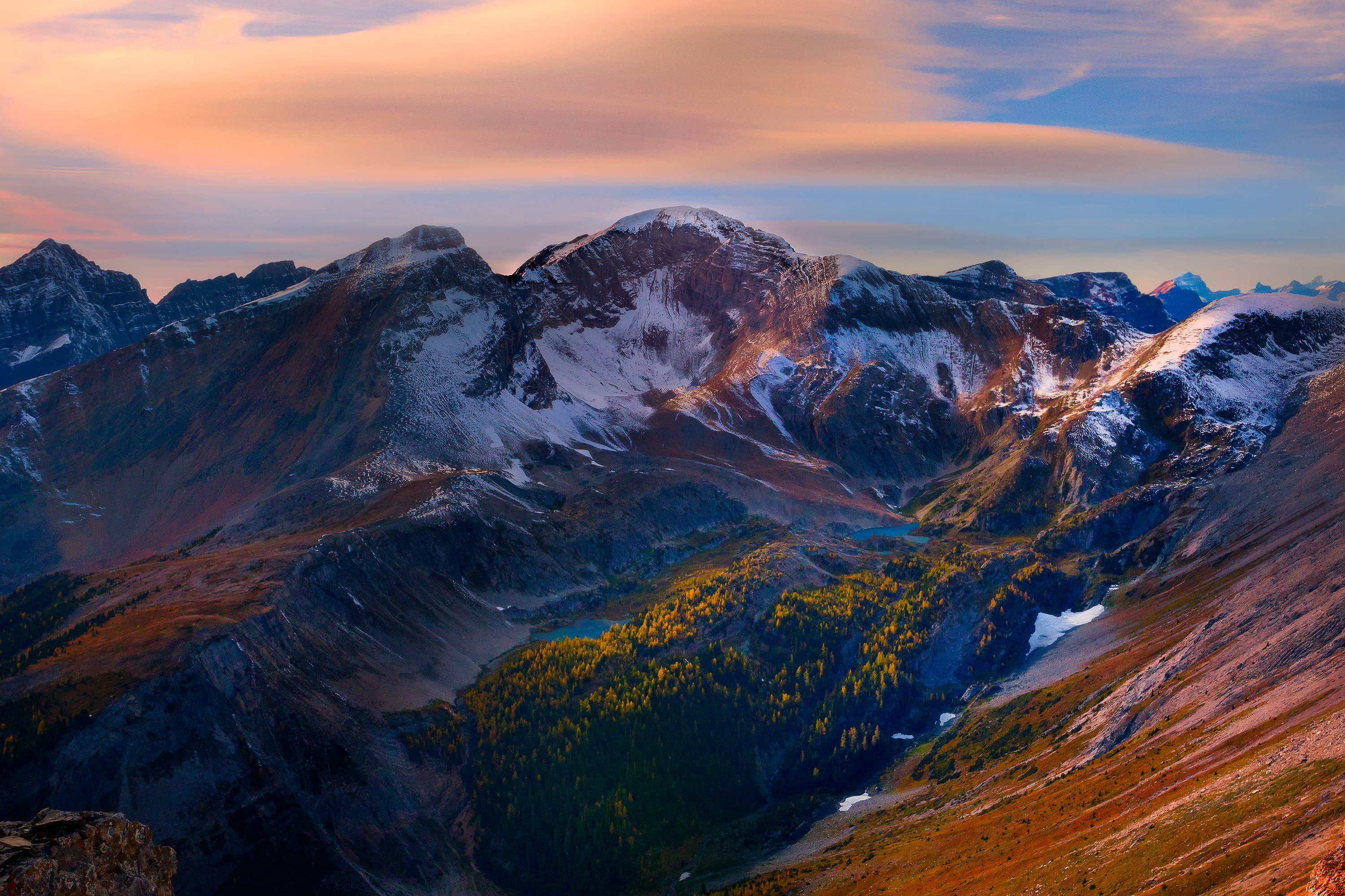 Горы the Bugaboos Канада