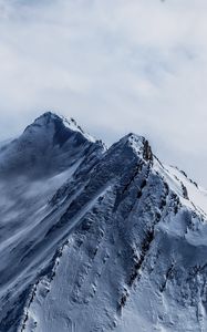 Превью обои горы, вершины, снег